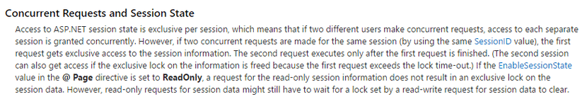 Concurrent Session explanation