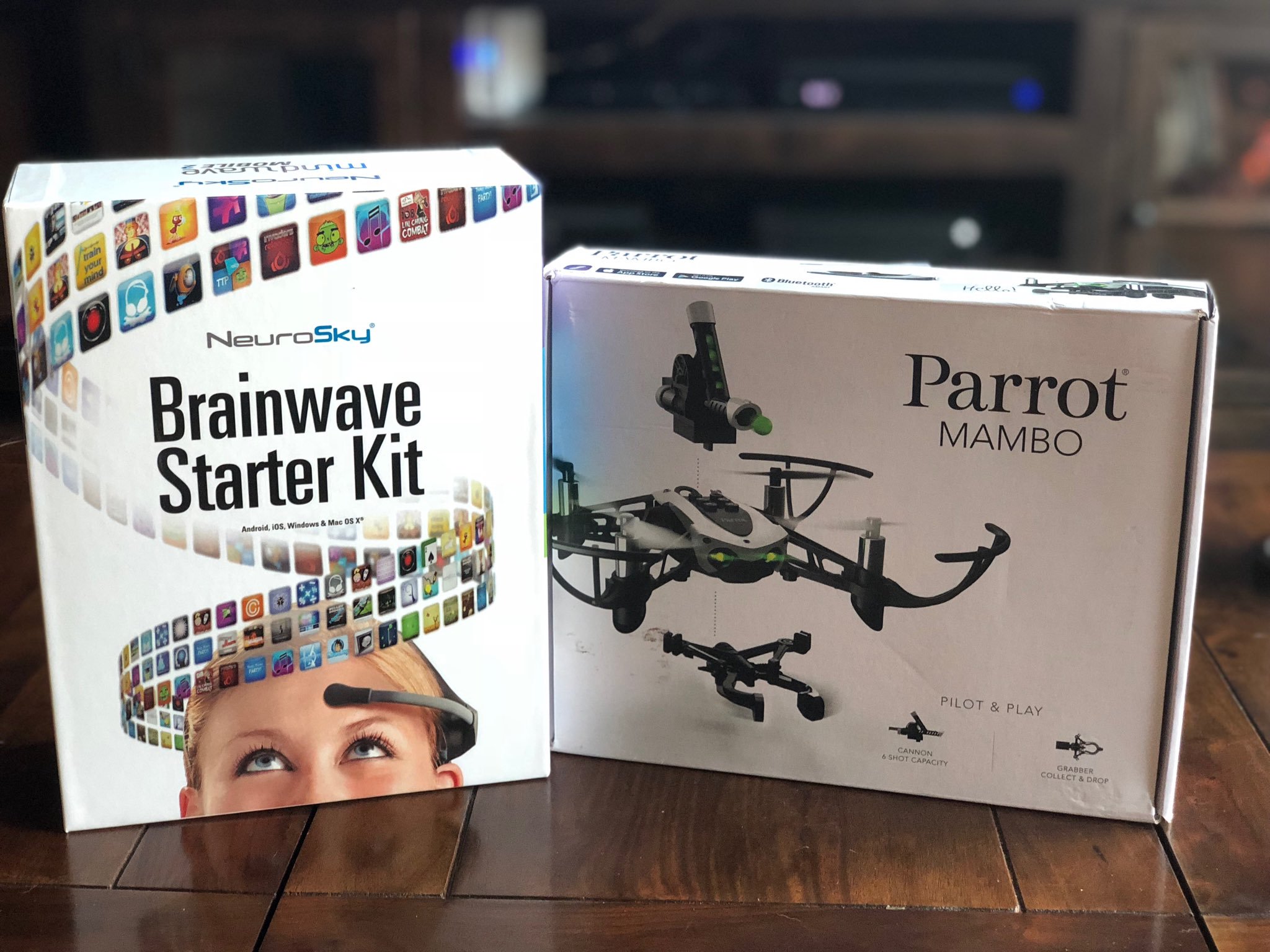 OpenBCI Ultracortex EEG Headset from the back